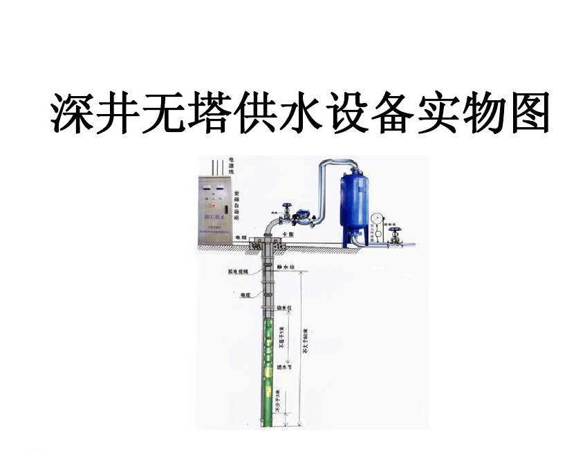 潜江井泵无塔式供水设备